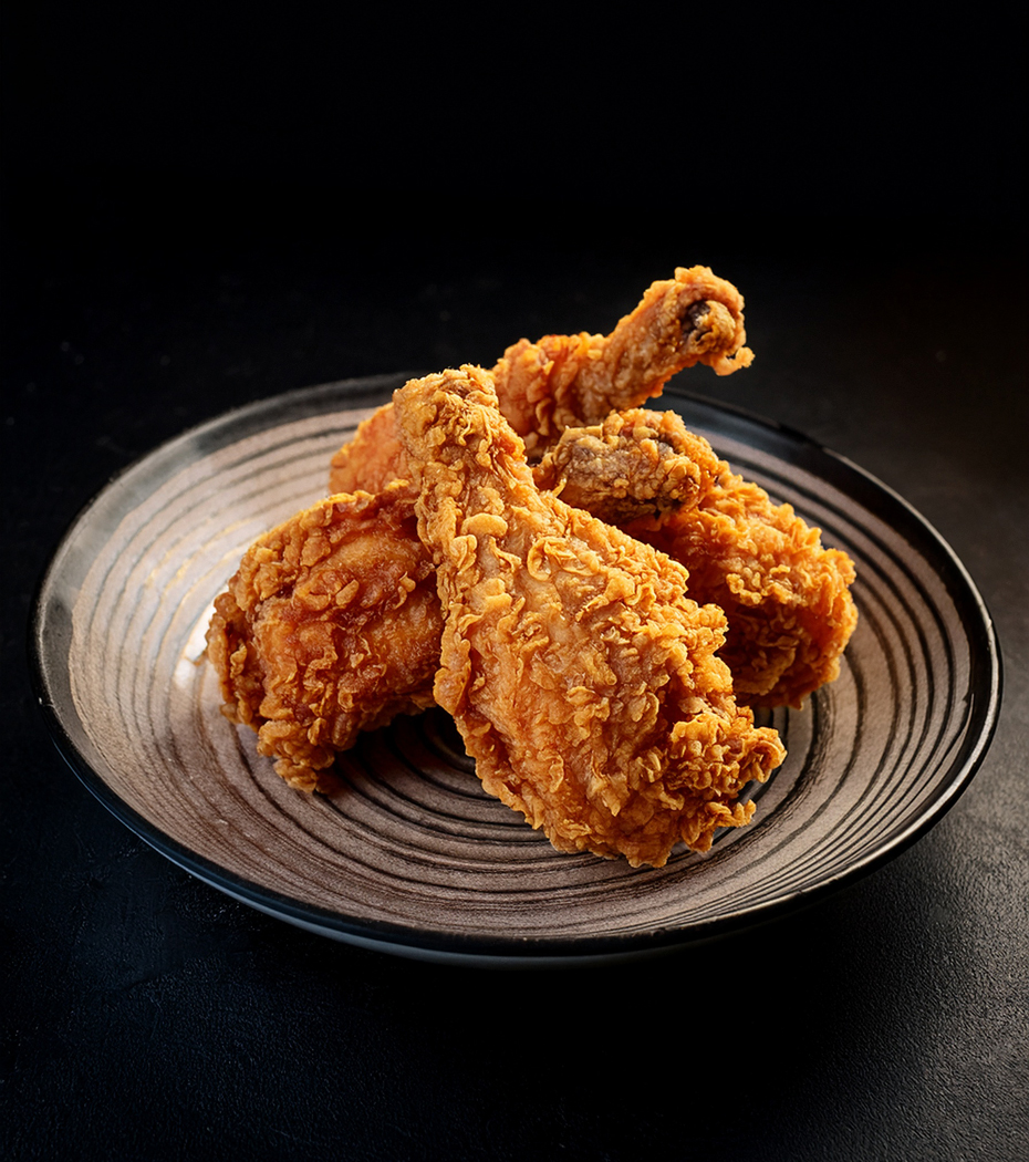 Backhendlmittwoch knusprig panierte Hühnerkeulen